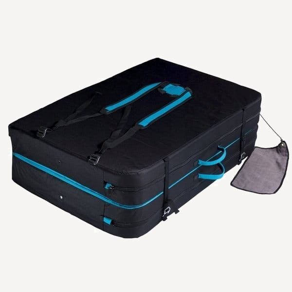 Мат для боулдеринга DOUBLE AIR BAG (Бирюзовый; 130 см х 100 см)
